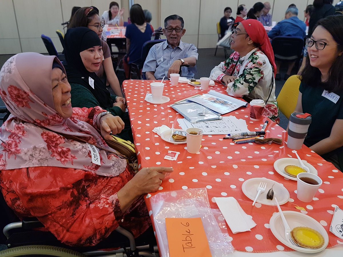Chit Chat Café is a safe space for persons with aphasia and caregivers to have conversations and make friends